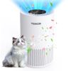 TENKER AP-6980 Air Purifier White US 1300ft² Large Rooms H13 Heap 3-Stage Filtration 3 Speeds 3 Timer w/Light Air Cleaner Machine