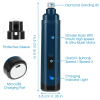 Dog Nail Grinder 2 Speeds Quiet USB Rechargeable Pet Nail Grinder Professional Pet Nail Trimmer Cordless Paws Grooming