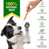 Dog Sticks Wrapped with Chicken & Pet Natural Chew Treats Grain Free Organic Meat & Human Grade Dried Snacks in Bulk for Training Small & Large D