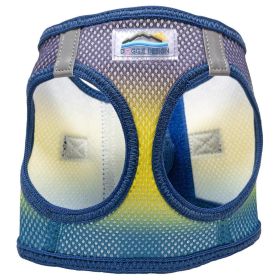 American River Choke Free Dog Harness Ombre Collection (Color: Cosmic Splash, size: 2X/3X-Large)