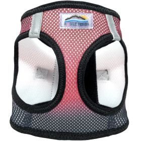 American River Choke Free Dog Harness Ombre Collection (Color: Sunset Pink, size: 2X/3X-Large)